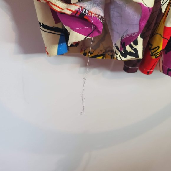 ZR & ZR Women's Colorful Graffiti Dress Size Large - Picture 12 of 12